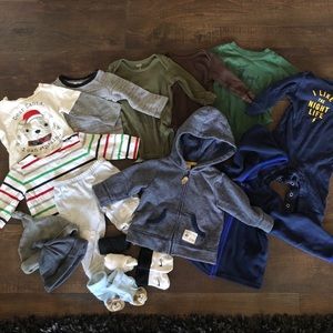 ✨SALE✨ 9 Months Cute Baby Boy Bundle Lot 16 Pieces